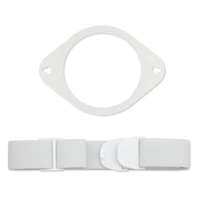 09075 0000 ostomy belt white plate